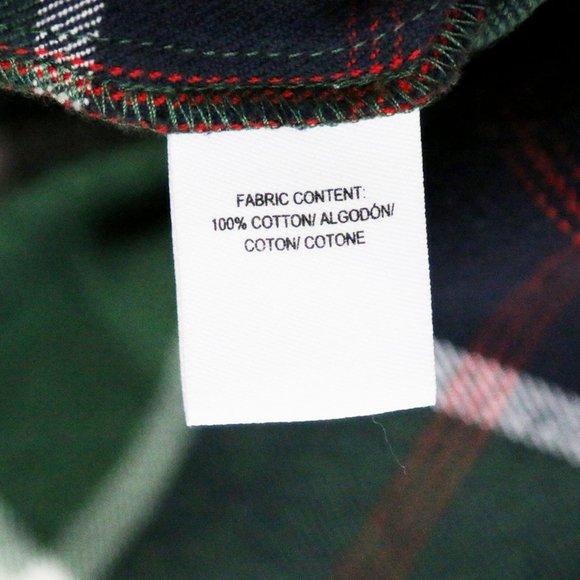 DEREK LAM 10 CROSBY Green Navy Blue Tartan Plaid Button Down Shirt 4 100% Cotton - Picture 10 of 15